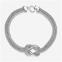 Necklace Pianegonda Woman Foedus in Silver PFON03